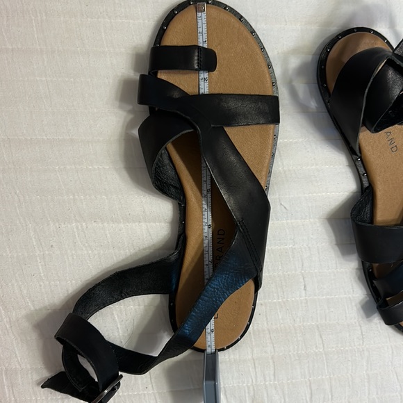 Lucky Brand Black Sandals, size 6.5, Worn once - Picture 10 of 11